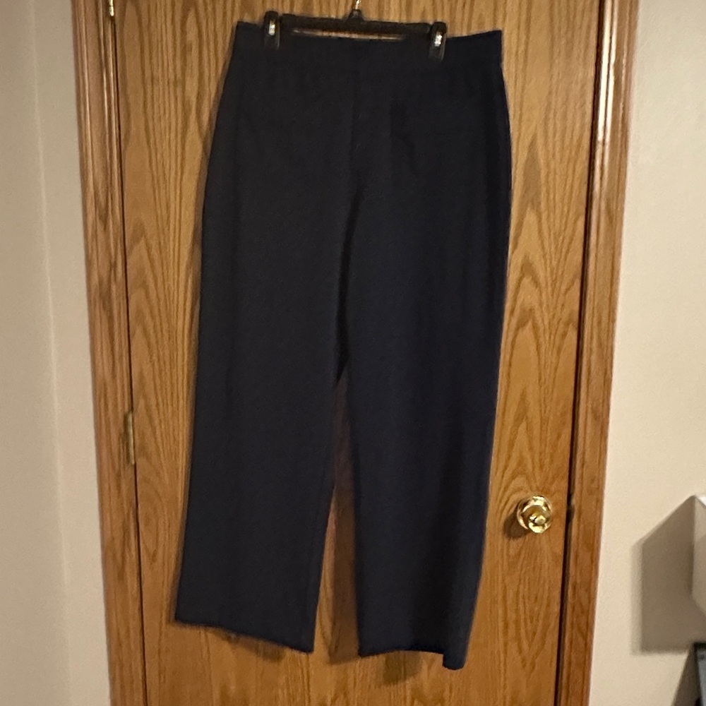 Chic Navy Blue Trousers
